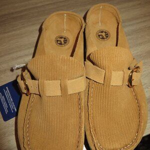 BIRKENSTOCK BUCKLEY SIZE 38 FILLED IN FOOTBED NWT